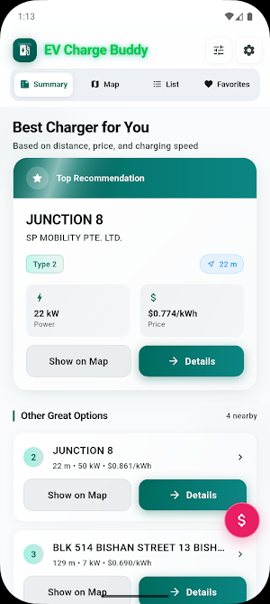 EV Charge Buddy Screenshot 3