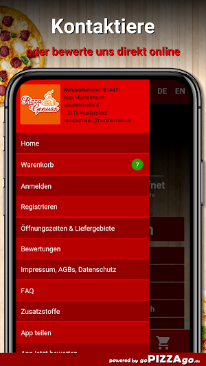 Pizza Genuss Screenshot 2