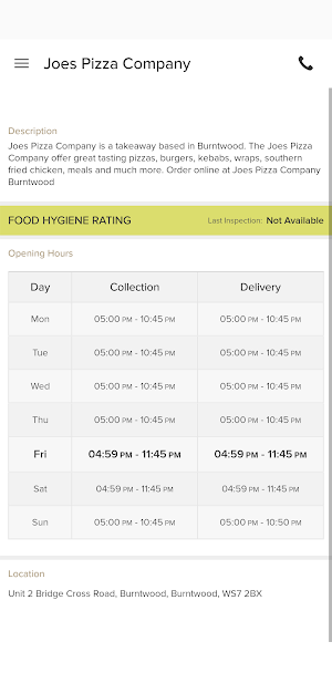 Joes Pizza Company Screenshot 3