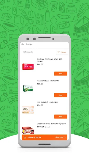 Del Cart Screenshot 1