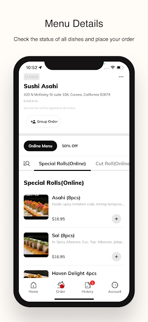 Sushi Asahi Screenshot 1