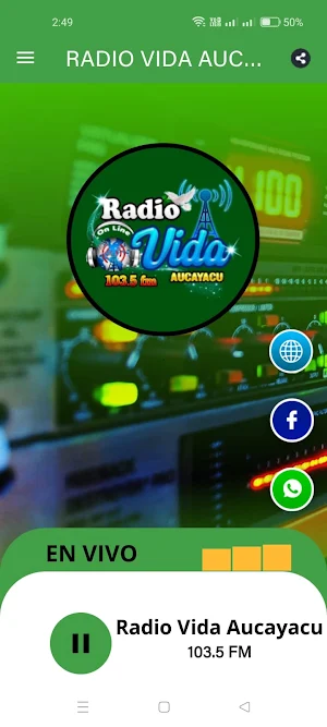 RADIO VIDA AUCAYACU Screenshot 1