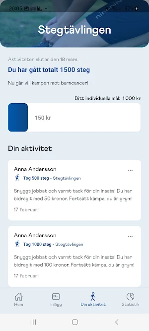 Minuter som gör skillnad Screenshot 2