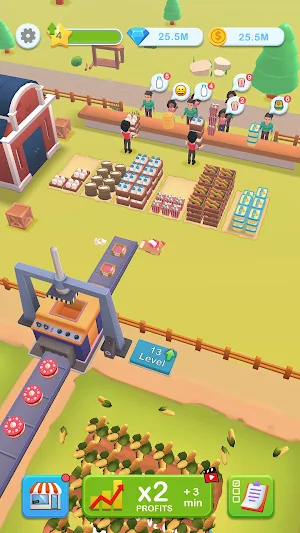 Big Farm Harvest: Idle Farm Screenshot 0