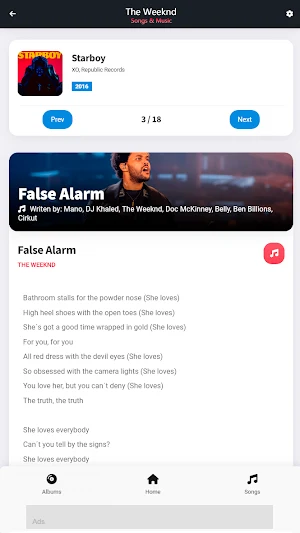 The Weeknd: Songs & Music Screenshot 3