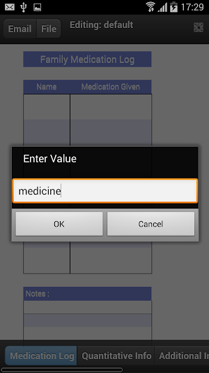 Family Medication Logs Screenshot 3