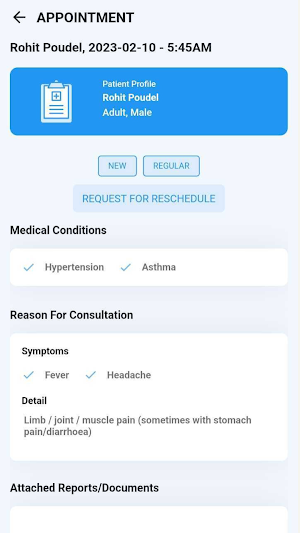 Hamro Patro-Health Consultant Screenshot 1