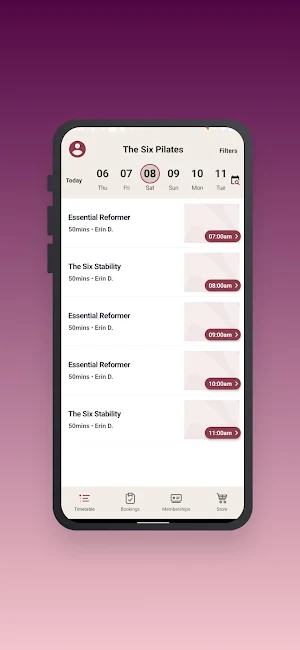 The Six Pilates Screenshot 1
