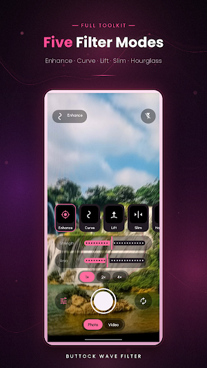 Buttock Wave Filter Screenshot 3
