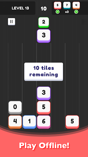 Merge Drop - Numbers Puzzle Screenshot 2