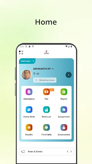 Educare Parents App Screenshot 0