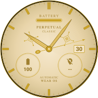 Classic Perpetual Watch Face