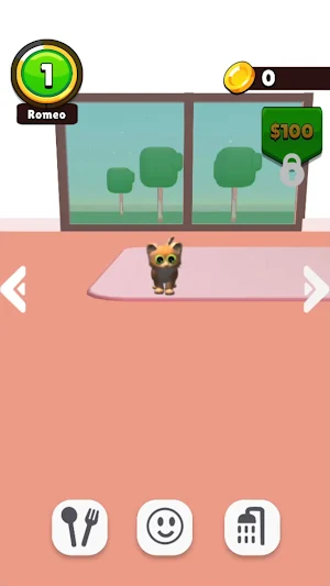 Caring Cat 3D Screenshot 1