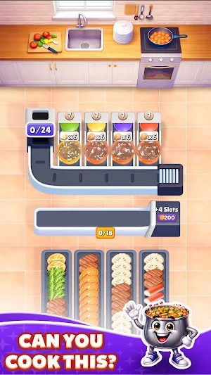 Hotpot Sort: Food Loop Screenshot 1