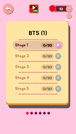 Word Kpop Premium Screenshot 1