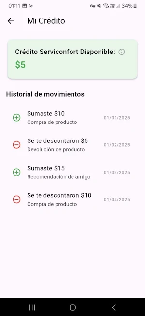 Mi Serviconfort Screenshot 3