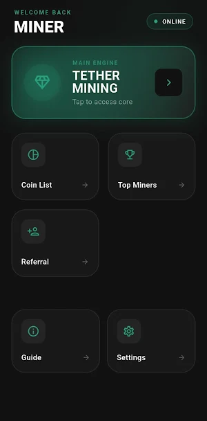 USDT mining : Cloud USDT miner Screenshot 2