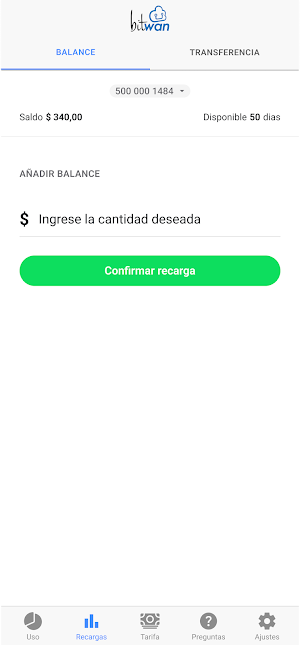 bitwan Móvil Screenshot 2