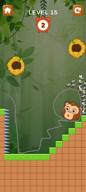 Mosquito Attack Monkey Rescue Screenshot 3