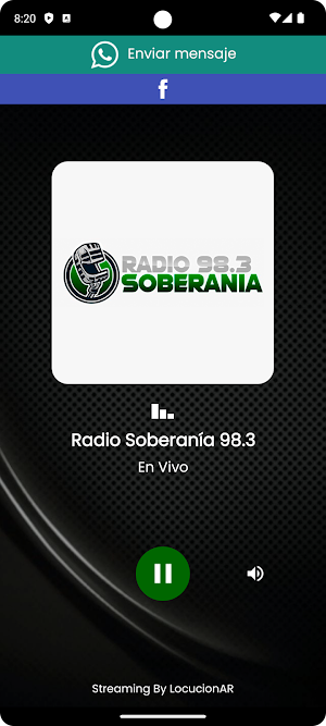 Radio Soberanía 98.3 Screenshot 0