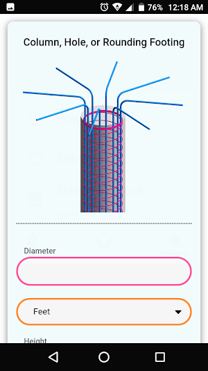 Concrete Mixing Calculator for Building Screenshot 2