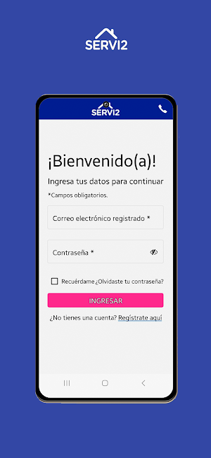 Servi2 Clientes Screenshot 0
