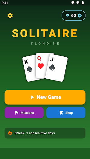 Solitaire Klondike Screenshot 1