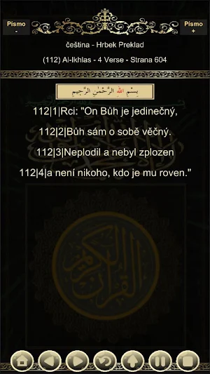 Překlady českého Koránu Screenshot 3
