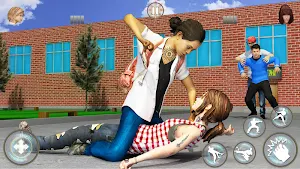 High School Bully Gangster: Karate Fighting Games Screenshot 3