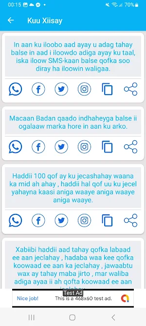 Jaceyl - Somali Love SMS 2023 Screenshot 3