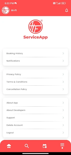 ServiceApp Screenshot 3