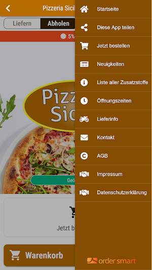 Pizzeria Sicilia Mannheim Screenshot 2