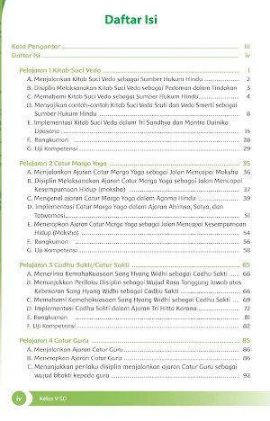 Buku Agama Hindu Kelas 5 K13 Screenshot 1