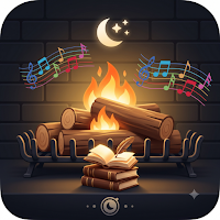 Romantic Fireplace:Sleep&Relax