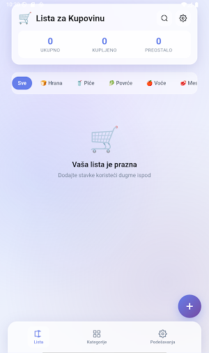 Lista za Kupovinu Namirnica Screenshot 0