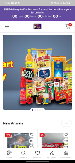 JUMO Mart Screenshot 1