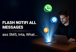 Flash Alert & LED Flashlight Screenshot 1