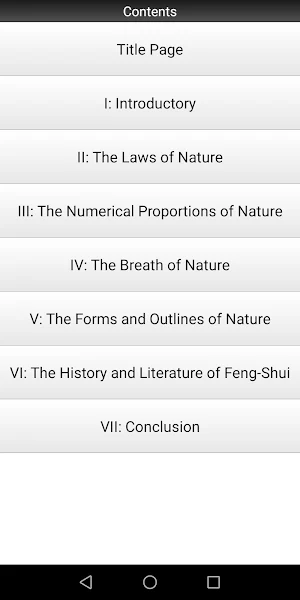 Feng Shui Book Screenshot 1