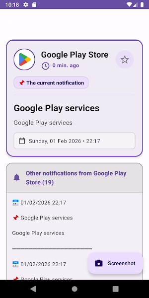NotiLog — Notification History Screenshot 0