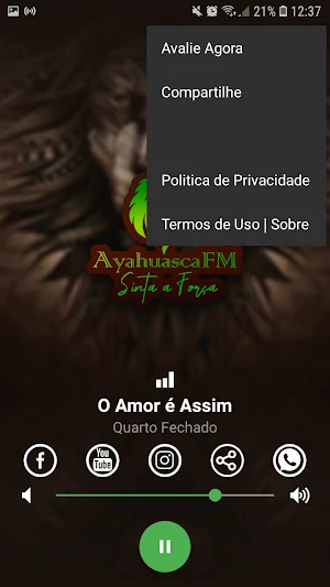 Ayahuasca FM Screenshot 1