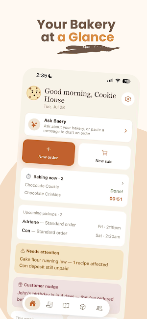 Baery: Cake Order Manager Screenshot 0