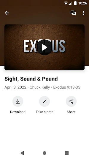 Calvary Chapel Desert Light Screenshot 2