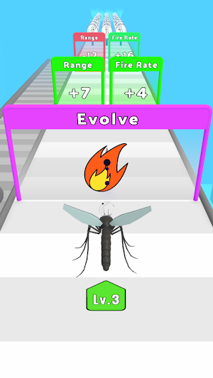 Mosquito Evolution Run Screenshot 1