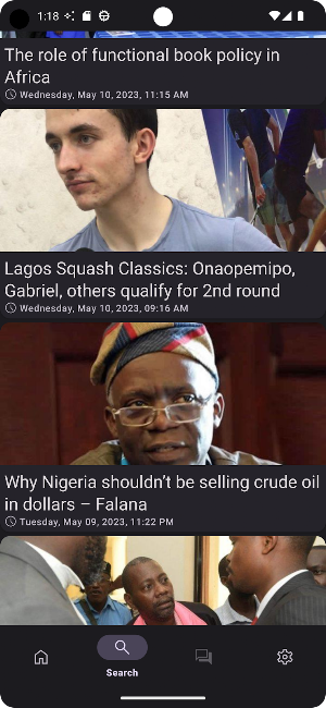 Vanguard News Nigeria Screenshot 1
