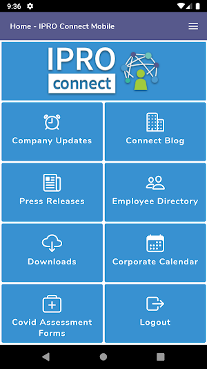 IPRO Connect Mobile Screenshot 1