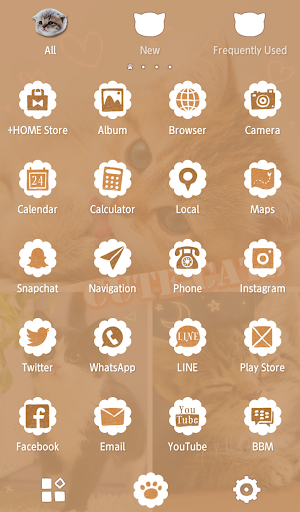 Cat Collage Theme Screenshot 2