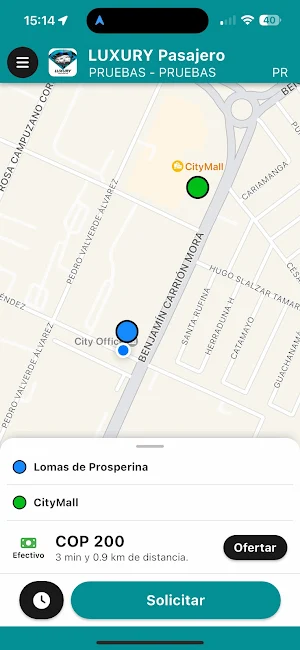 Luxury Pasajero Screenshot 0