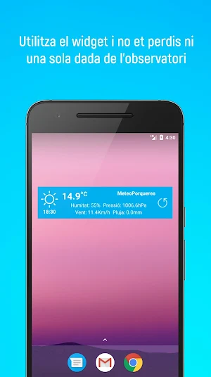 MeteoPorqueres Screenshot 1