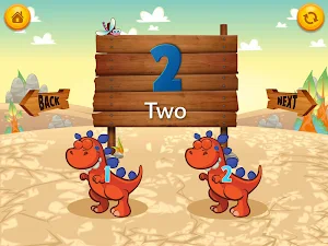 Dino Counting 123 Games For Kids - Learn Numbers Screenshot 1