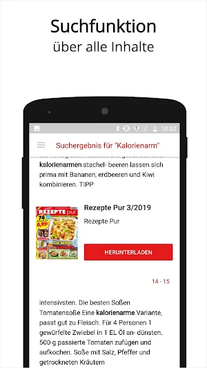 REZEPTE pur ePaper — Schnell & lecker kochen Screenshot 2